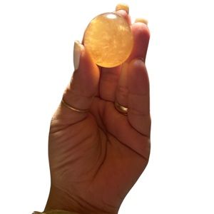 HONEY CALCITE SPHERE